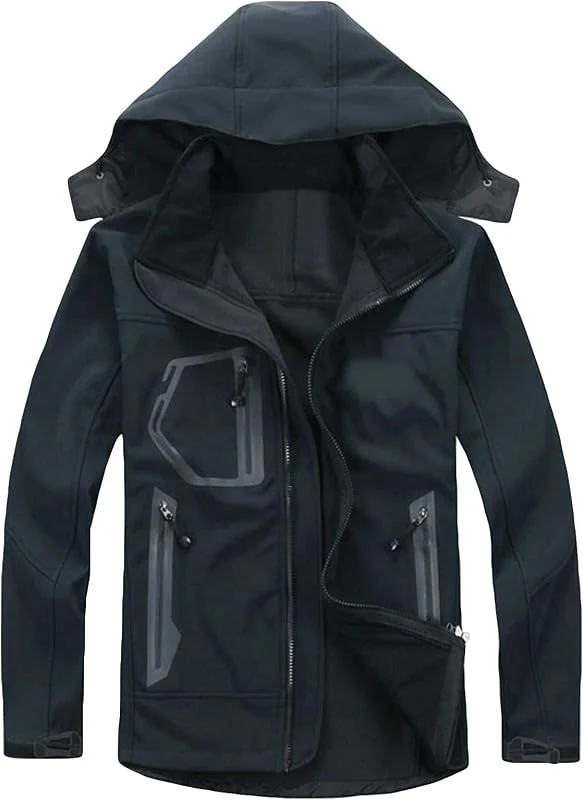 Veste de randonnée d'extérieur pour femme - Imperméable - Légère et respirante - Veste fonctionnelle avec capuche - Veste softshell pour l'automne et l'hiver - Veste à capuche - Veste de ski — Vetements ski