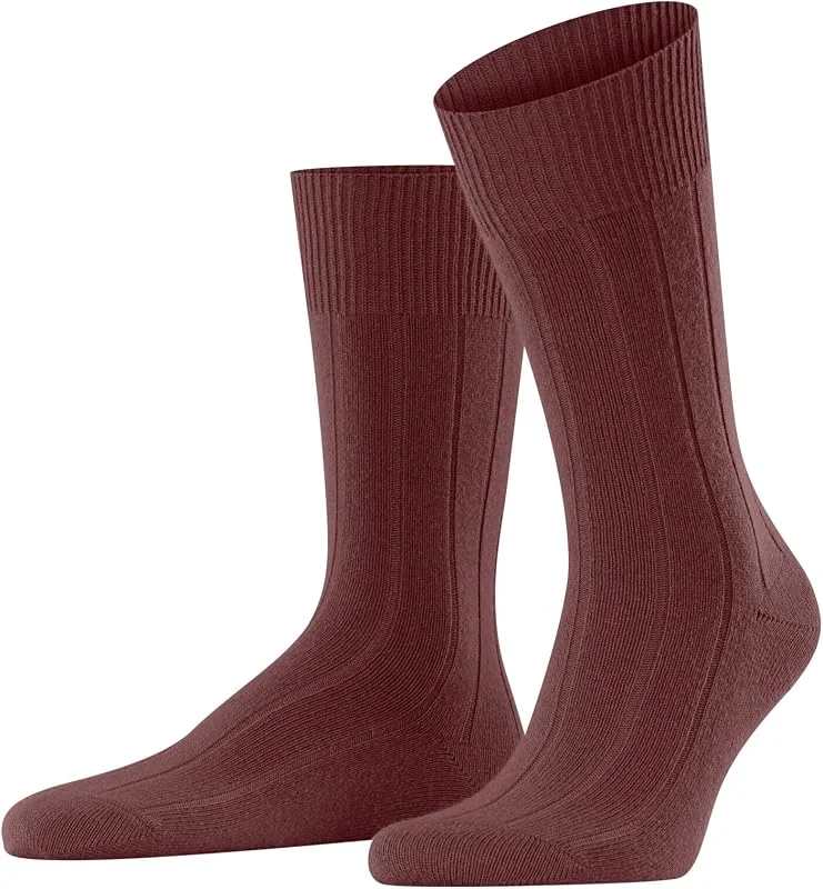 FALKE homme Lhasa Rib chaussettes respirantes régulation climatique anti-odeur durables laine cachemire épaisses chaudes couture plate aux orteils tenues décontractées et travail 1 paire — Equipement ski