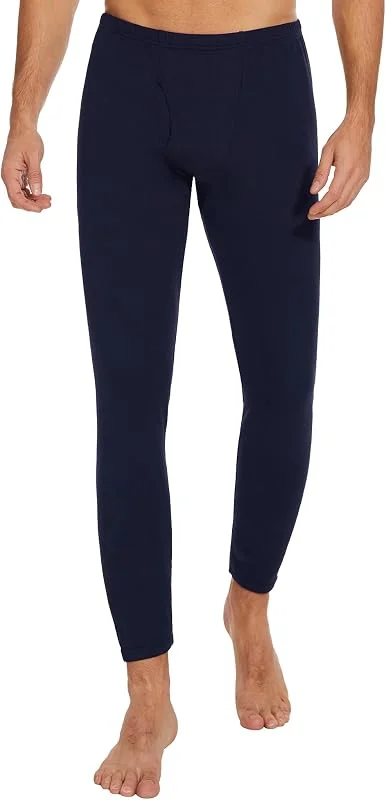 HIPOWER Sous-vêtement thermique pour homme - Pantalon long doublé en polaire - Couche de base - Legging de sport d'hiver chaud - Pour l'entraînement, la course à pied, la randonnée, la gym, le ski — Vetements ski