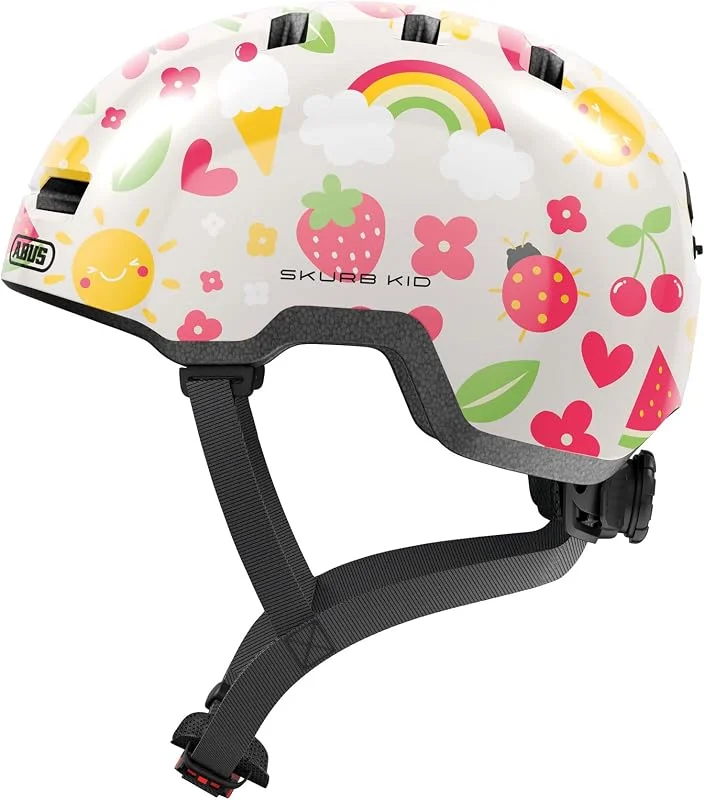 ABUS Casque Enfant Skurb Kid Style Skateur, cream summer, S — Equipement ski