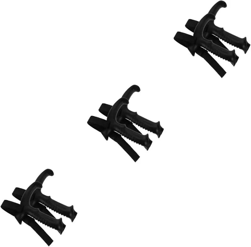 Healvian 3 Ensembles Accessoires Alpenstock De Randonnée Bâche Différents Bâtons De Randonnée Poignée Remplaçable Partie De Canne Antidérapante Matériel De Ski Plastique 2 Pièces * 3 — Equipement ski