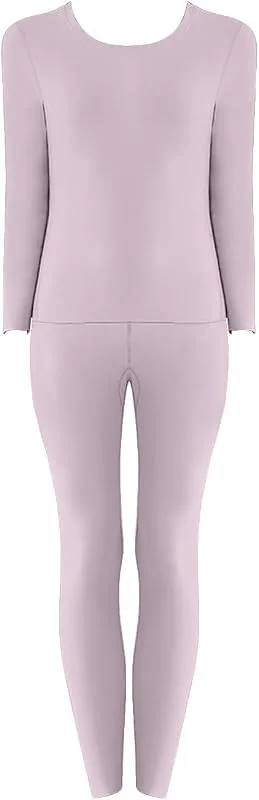 Ensemble de sous-vêtements thermiques pour femme - Haut thermique chaud et pantalon thermique - Sous-vêtements fonctionnels - Sous-vêtements fonctionnels - Couche de base thermique - Coupe moulante — Vetements ski