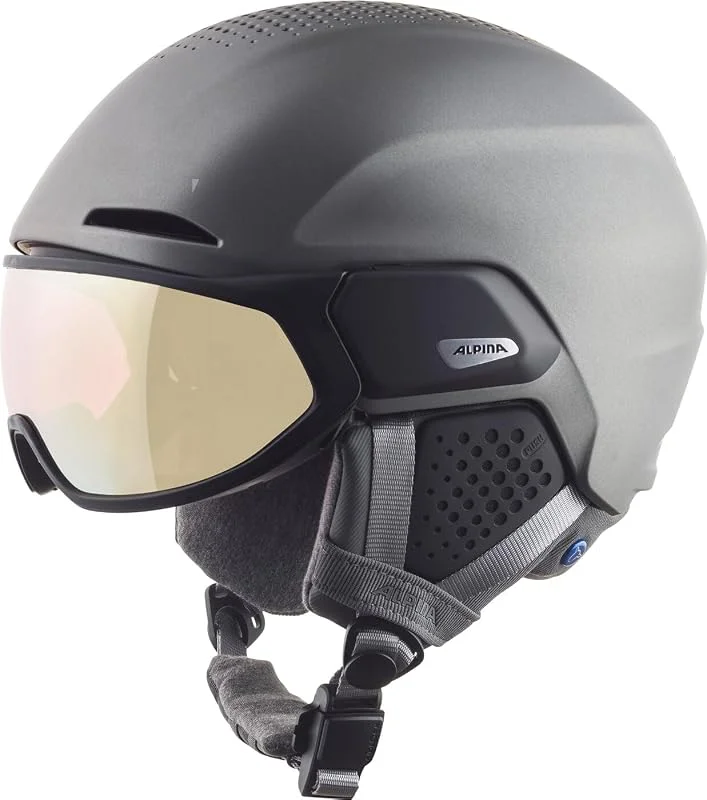 ALPINA Alto QV Casque 2024 Noir mat — Equipement ski