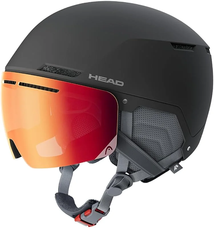 HEAD Cinema Pro W Casque de Ski et Snowboard pour Femmes, Gris, M, L — Equipement ski