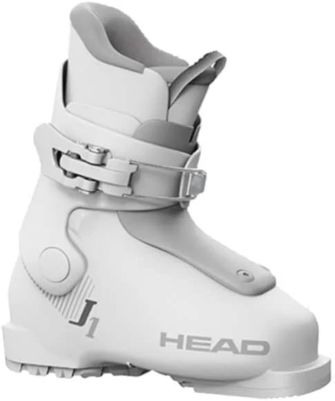 Head J 1 Chaussures de Ski pour Enfant, Couleur : Blanc, Gris, Taille : 165 (603567-165) — Equipement ski