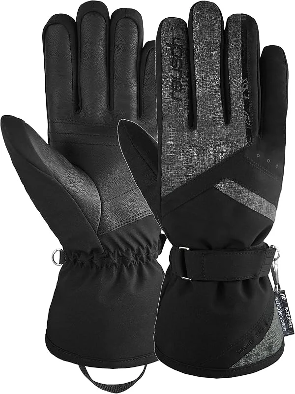 Reusch Gants de Ski Très Chauds R-tex® Xt Imperméables Grâce À Primaloft® Gold Isolation Gants de Ski Très Chauds Gants d'hiver Femme — Vetements ski