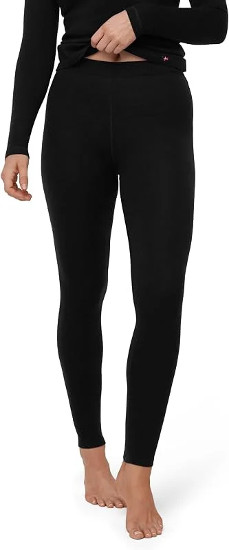 DANISH ENDURANCE Legging Thermique en Laine Mérinos Femme, Froid Extrême — Vetements ski