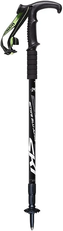 Bâton De Trekking Extérieur Poignée en T Bâton De Marche Télescopique À 3 Sections Bâton De Randonnée Et d'escalade Bâton De Marche Équipement De — Equipement ski