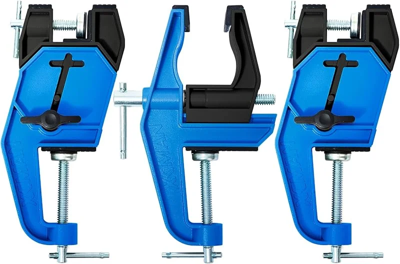 Alpine Ski Vise Pro pour le réglage et le fartage des skis, angle et hauteur réglables, durable et stable, ouverture des mâchoires jusqu'à 105 mm — Equipement ski