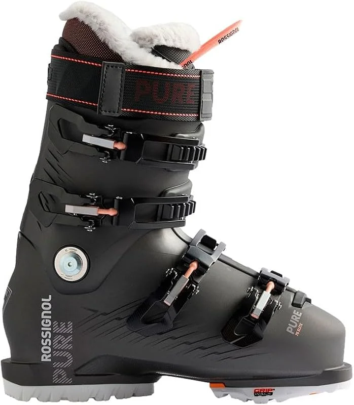 Rossignol - Chaussures De Ski Pure 75 Elite Gw Dark Femme - Femme - Taille 75 - Gris — Equipement ski