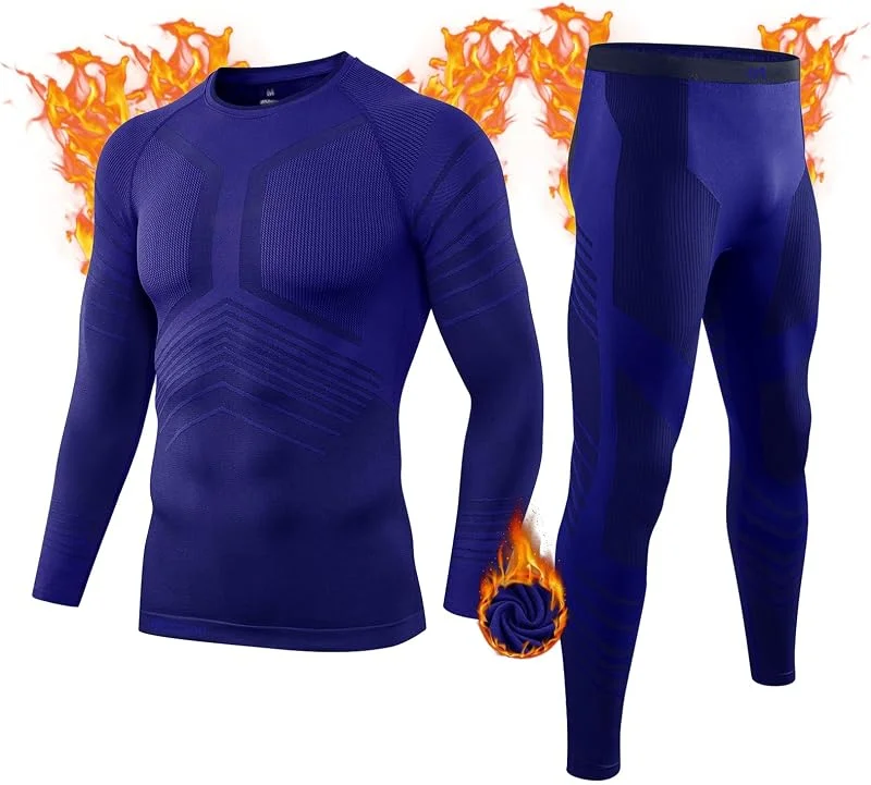 MEETWEE Ensemble de sous-vêtements Thermiques pour Homme sous-vêtements de la Couche de Base Homme (Lot de 1) — Vetements ski