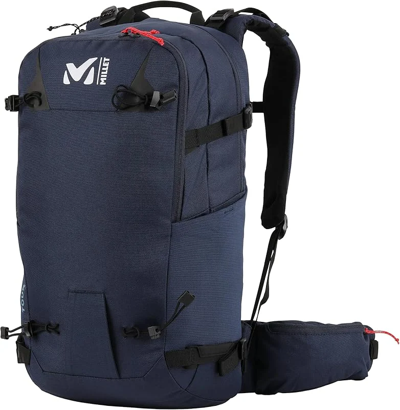 MILLET – Tour 25 – Sac à Dos Mixte pour Ski de Randonnée – Volume de 25 L, Vert — Equipement ski