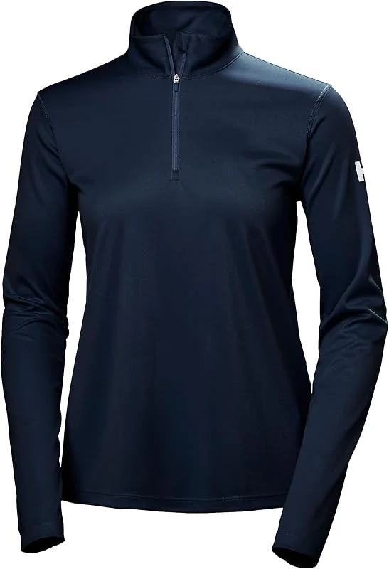 Helly Hansen W HH Tech 1, 2 Zip Tricot Femme — Vetements ski