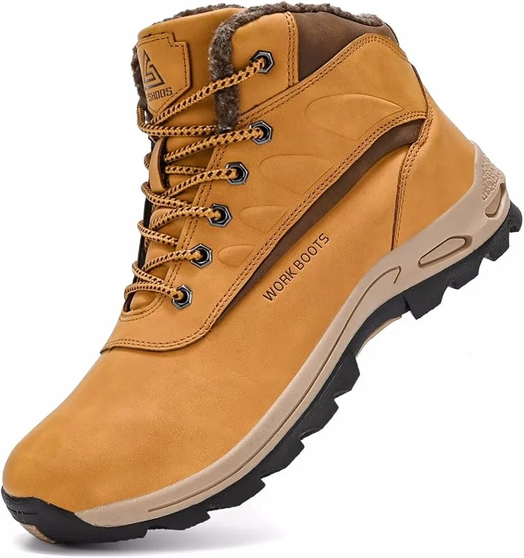 Bottes de Neige Homme Hiver Trekking Chaussures Imperméable — Equipement ski