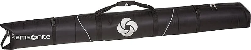 Samsonite Single Sac de Ski rembourré – 180 cm, Noir, Taille Unique — Equipement ski