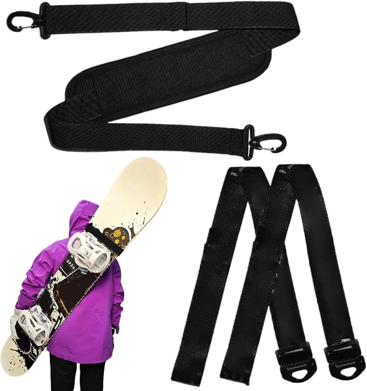 Sangle de snowboard à porter - Porte-snowboard - Accessoire de — Equipement ski