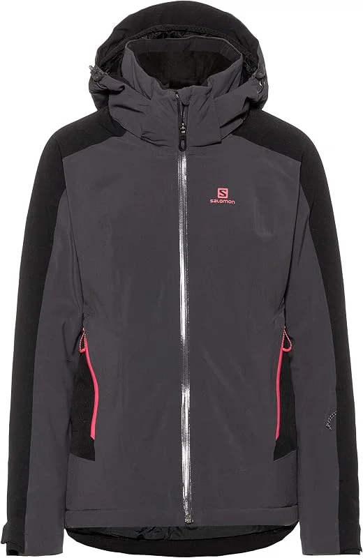 SALOMON Brilliant JKT W Veste pour Femme M Bleu (Medieval Blue) — Vetements ski