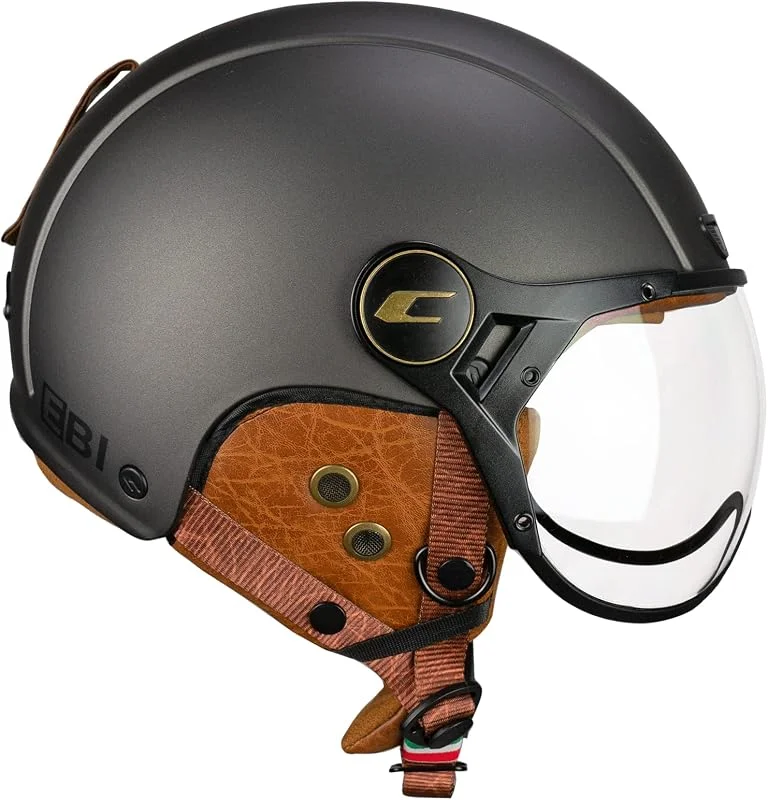 CGM EBI Casque de Ski Unisexe pour Adulte, Graphite satiné, XS (53-54cm) — Equipement ski