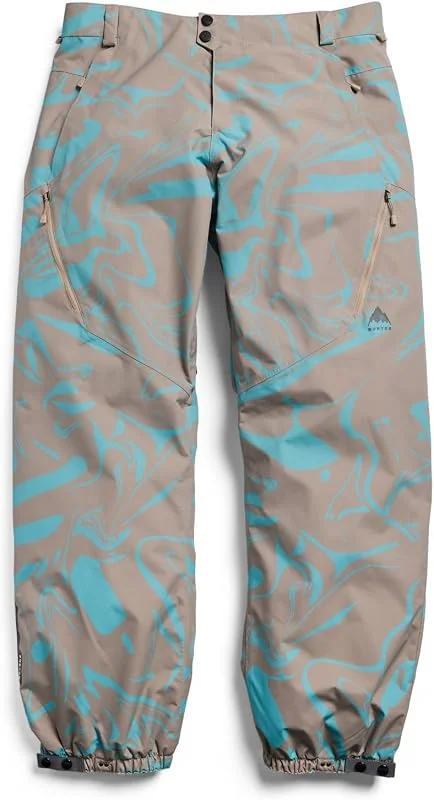 Burton - Pantalon De Ski, snow Reserve 2l Relaxed Liquid Mineral Homme - Homme - Bleu — Vetements ski