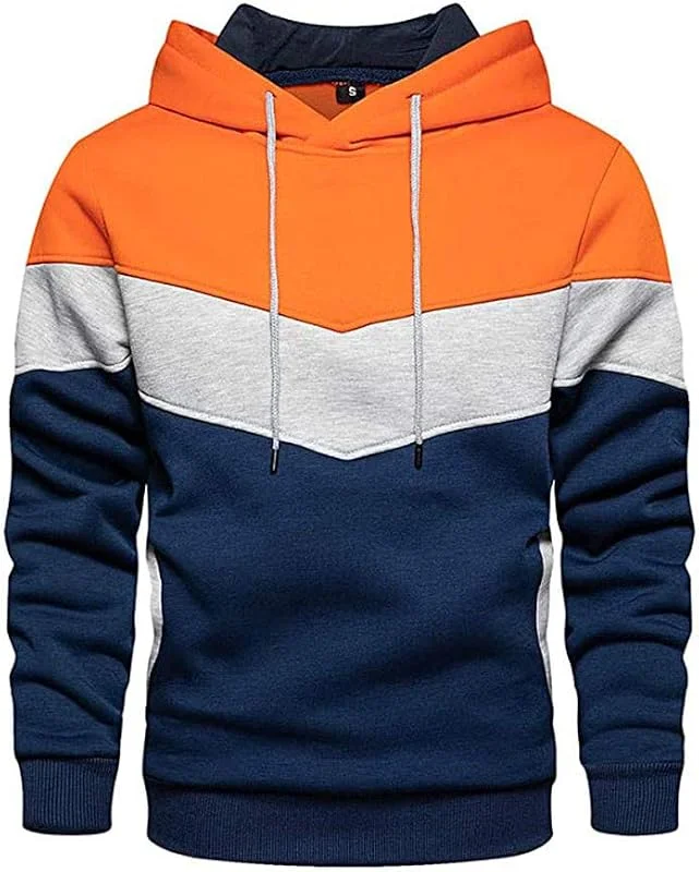 Sweat à Capuche Homme à Capuchon Pulls Vêtements Survêtements Manches Longues Hiver Sweat décontracté Haut Chemisier — Vetements ski