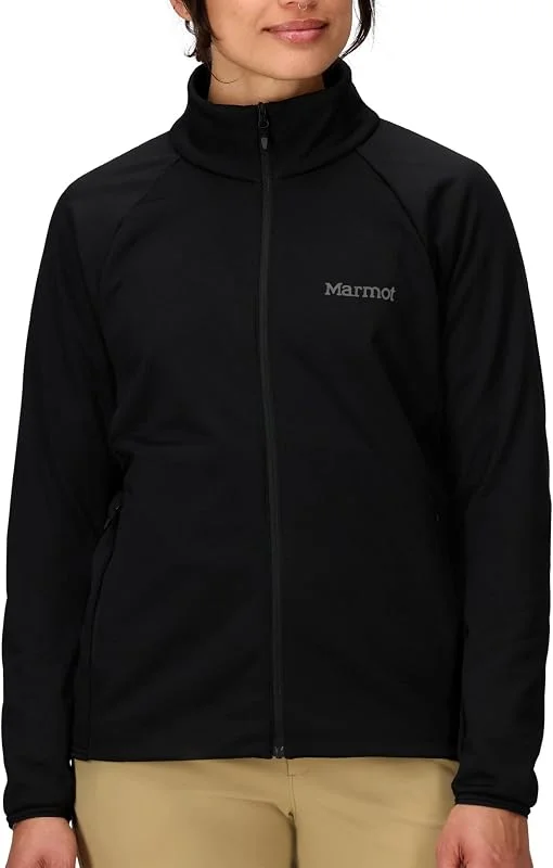 Marmot Women's Leconte Fleece Jacket Veste polaire chaude à fermeture Éclair, respirante, coupe-vent et repliable, idéale pour la randonnée et le ski Femme (lot de 1) — Vetements ski