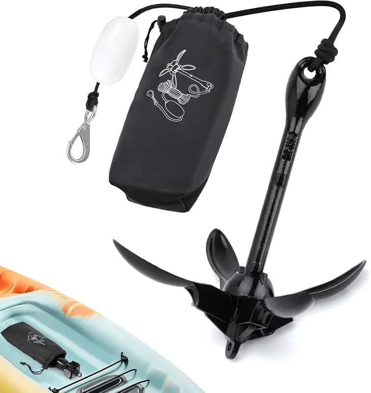 Alpinista Ancre de kayak, kit d'ancrage pour planche à pagaie de 1, 6 kg — Equipement ski