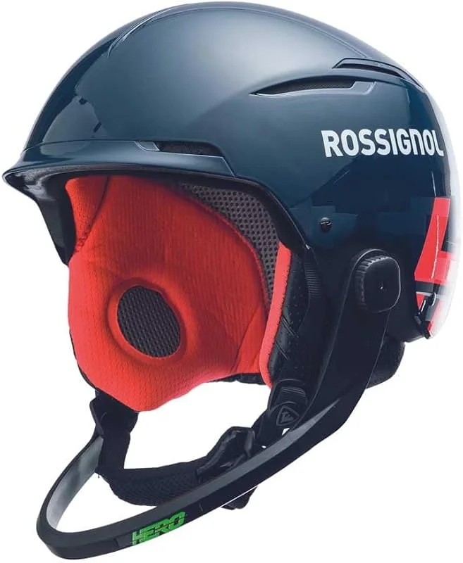 Rossignol - Casque De Ski Hero Slalom Impacts BL+mentonniere Bleu Homme - Homme - Bleu — Equipement ski