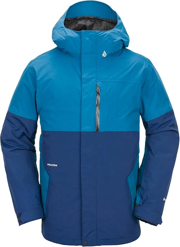 Volcom - Veste De Ski, snow L Gore-tex Light Blue Homme - Homme - Bleu — Vetements ski