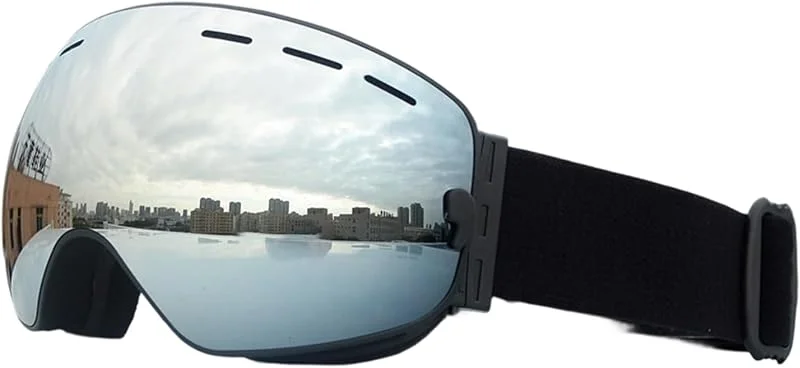 Équipement de protection des lunettes de ski – Lunettes de neige avec protection UV, lunettes anti-buée, lunettes de sport à double lentille avec vision claire, accessoire d'activités de plein air par — Equipement ski