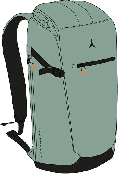 Atomic Sac à dos unisexe, Noir, 27 x 15 x 68, Voyage — Equipement ski