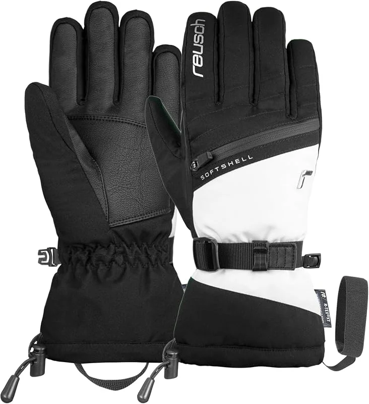 Reusch Gants de Ski Femmes, très Chauds, imperméables avec Manchette Longue — Vetements ski