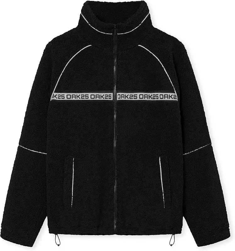 OAK25 Veste en Polaire Teddy Femmes & Hommes Noir - Everyday Fleece — Vetements ski