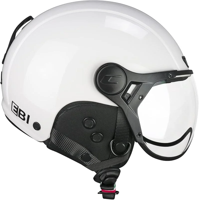 CGM EBI Casque de Ski Unisexe Adulte, Blanc, XL (60 cm) — Equipement ski