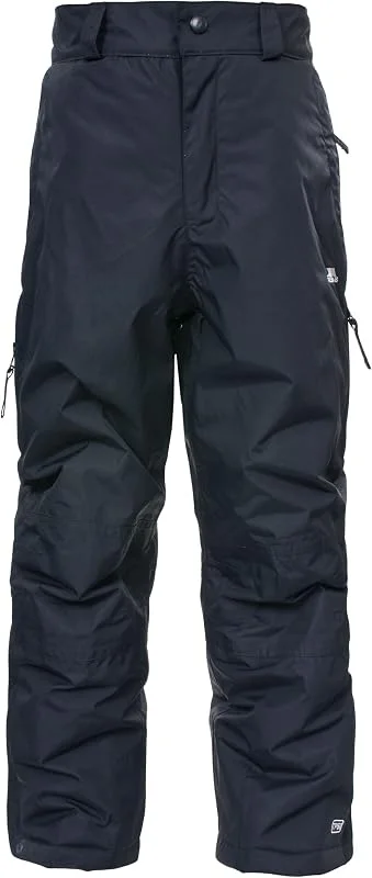 Trespass Marvelous - Kids M - Pantalon de ski Trespass Kids Marvelous en fibre PU - Noir - 3-4 ans — Vetements ski
