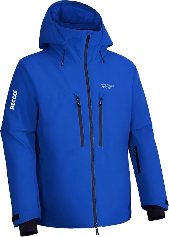 Pioneer Camp Veste de ski imperméable et isolante pour homme - Pour temps froid - Manteau chaud d'hiver pour montagne et neige — Vetements ski