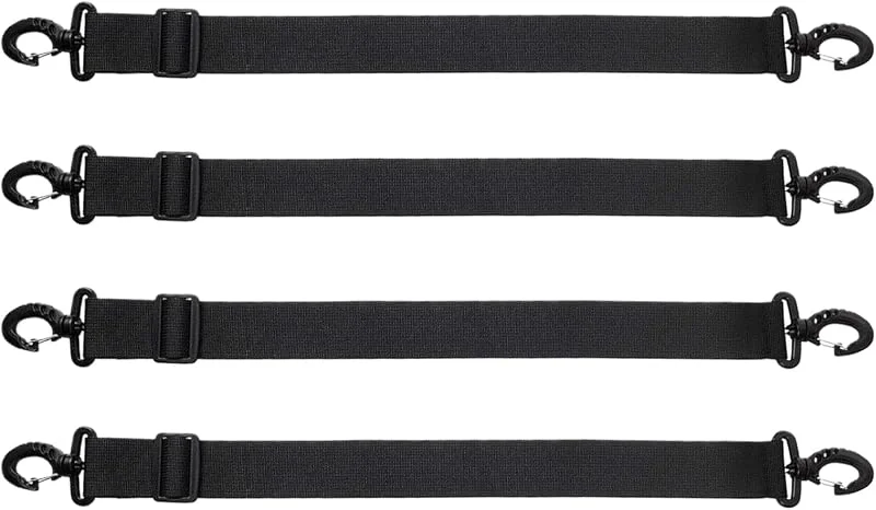 Sangle pour bottes de ski 4 pièces Sangle d'épaule en nylon pour patins à — Equipement ski