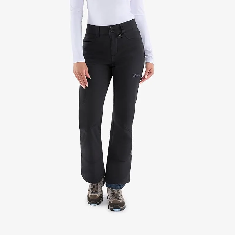ARCTIX Sarah Fleece-Lined Softshell Pants - Pantalon de Neige - Sarah Pantalon Softshell doublé en Polaire - Femme — Vetements ski