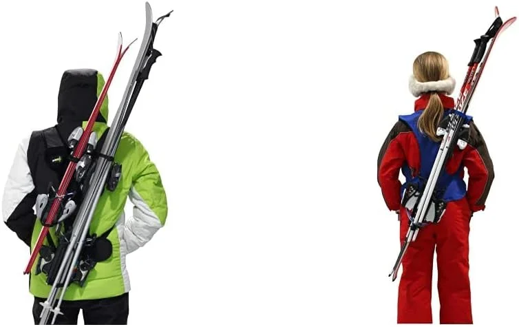 Wantalis - Skiback, Le Porte-Ski révolutionnaire pour Garder Les Deux Mains Libres — Equipement ski