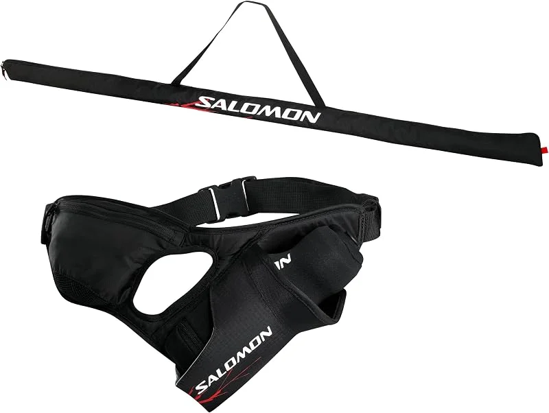 Salomon Uni L10258500 Nordic Sac de ski et sac à chaussures Noir, blanc 40 x 47 x 6 cm — Equipement ski