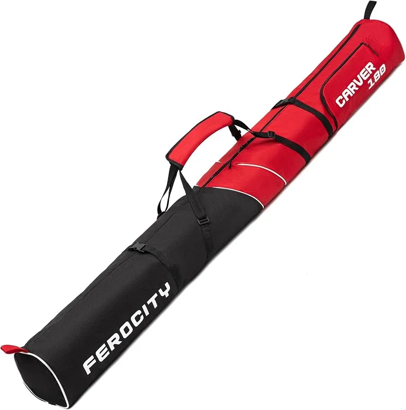 Ferocity Sac de transport pour 1 paire de skis de 180 cm de long [053] — Equipement ski