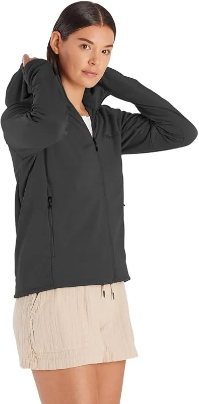 MARMOT Women's Leconte Fleece Hoody Veste Polaire Chaude à Fermeture Éclair, Respirante, Coupe-Vent et Repliable, idéale pour la randonnée et Le Ski Femme (Lot de 1) — Vetements ski