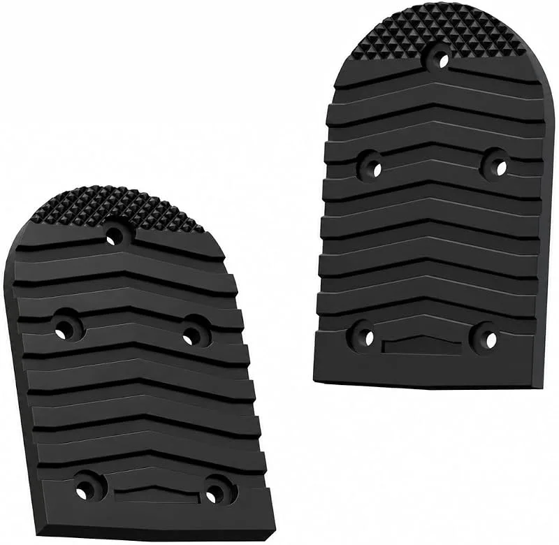 Lot de 2 talonnettes de rechange compatibles avec Salomon Symbio Grip Pad (taille 22-33), Semelles pour bottes de ski, d'alpinisme et de trekking, ABS renforcé haute résistance — Equipement ski