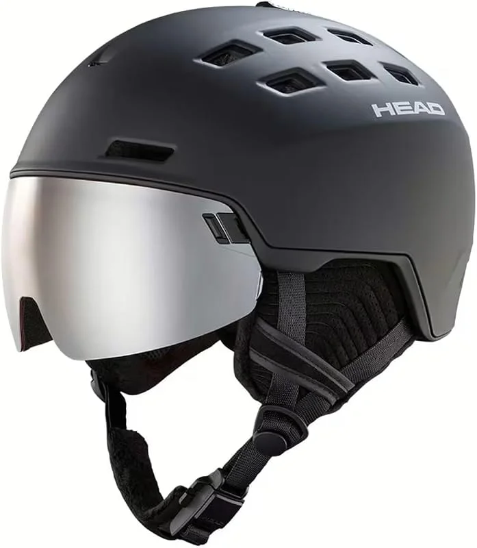 HEAD - Casque De Ski, Snow Radar Black Homme - Homme - Noir — Equipement ski