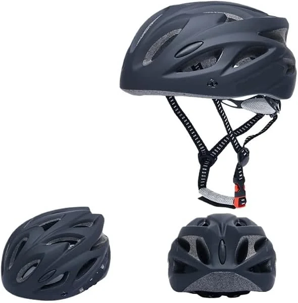 BUPEI Casque de Cyclisme for Adultes, Casque de Montagne, Chapeau réglable de sécurité Complet for Hommes et Femmes — Equipement ski