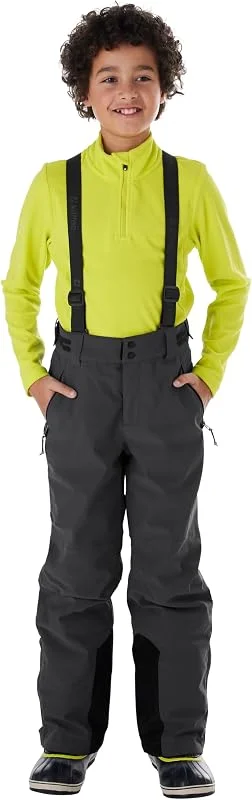 Killtec Ksw 79 Bys Ski Pnts - Pantalon Fonctionnel, Pantalon de Ski avec bavette zippée Amovible, Jupe Pare-Neige et Protection des Bords - Cargo - Garçon — Vetements ski