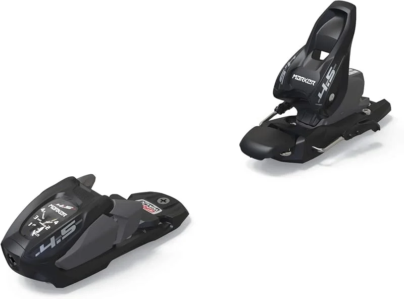 Marker - Fixations De Ski 4.5 70mm Black Anthracite - Homme - Taille Unique - Noir — Equipement ski