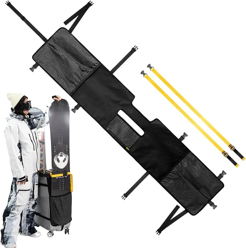 Sac de ski, imperméable, léger, pliable, grande capacité de rangement pour — Equipement ski