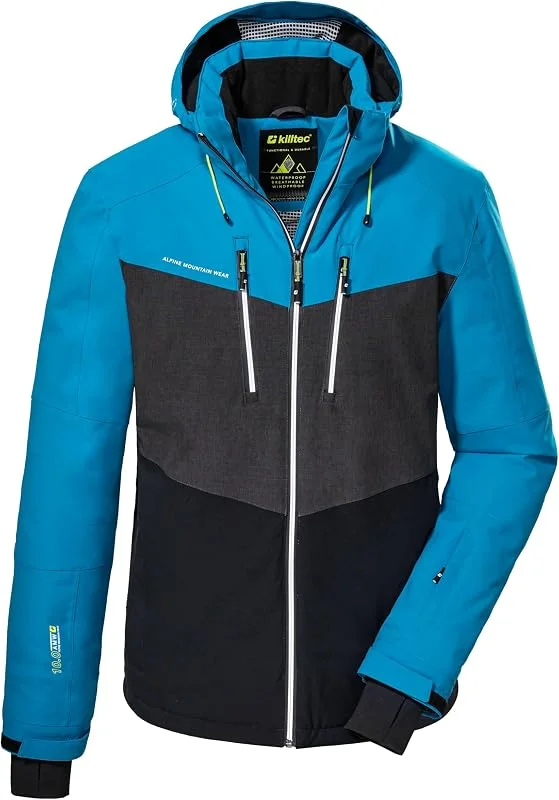 Killtec Ksw 45 Mn Ski Jckt Veste de ski, veste fonctionnelle avec capuche amovible et pare-neige Men´s (lot de 1) — Vetements ski