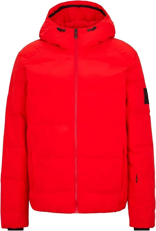 Ziener Tyers-z Veste de Ski, d'hiver Chaude Respirante imperméable, Rouge, 64 Homme — Vetements ski
