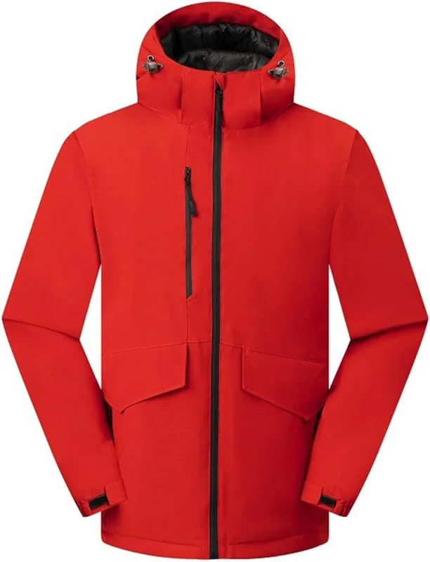 Ski Manteaux Homme d'hiver Imperméable De Ski Polaire Blouson Veste Randonnée Militaire Tactique Épais Softshell Snowboard Parka — Vetements ski